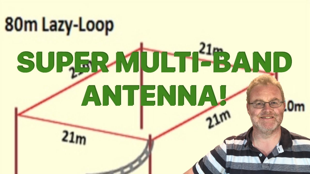 80m Lazy Loop Super Multiband Antenna KC4MCQ Us